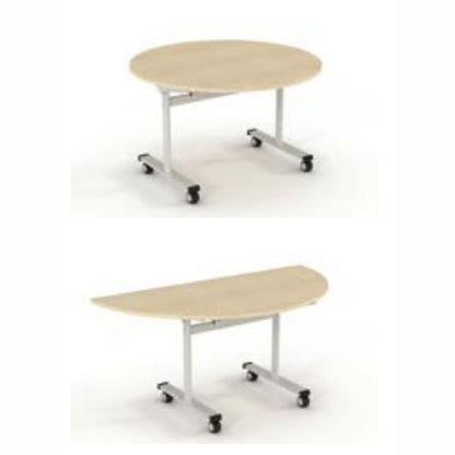 Scrum Circular Flip-Top Table