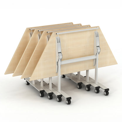 Scrum Trapezoidal Flip-Top Table