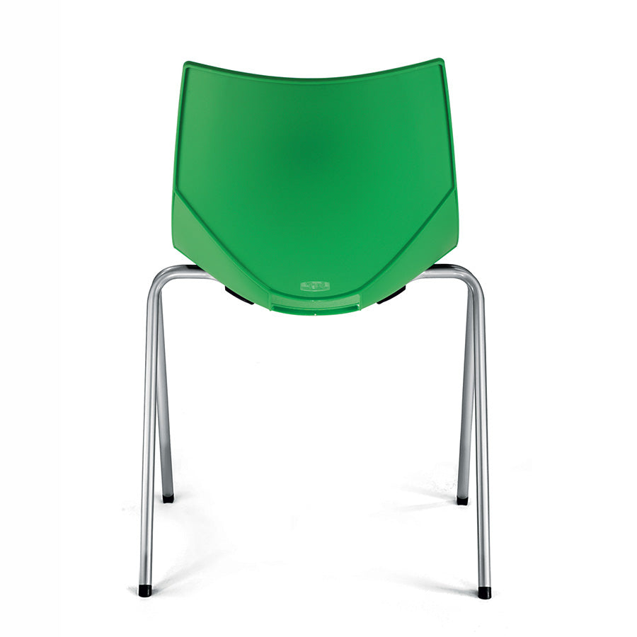 Shell Chair Green CS50950 Back View