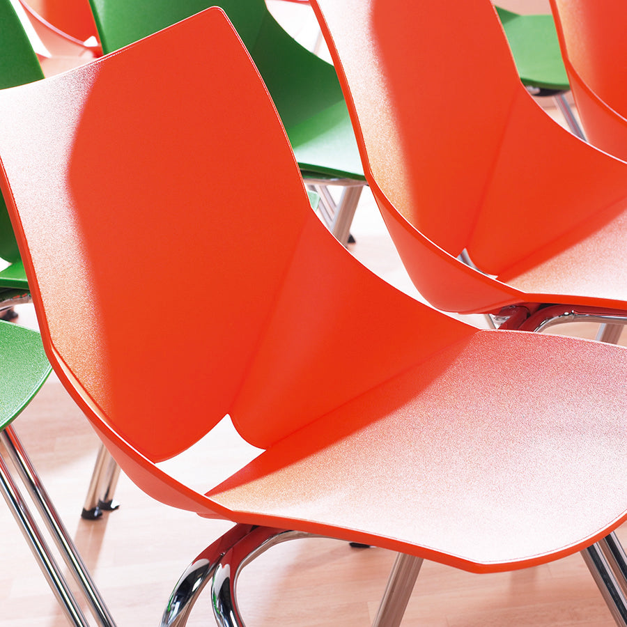 Shell Chair Orange CS50950 Close Up