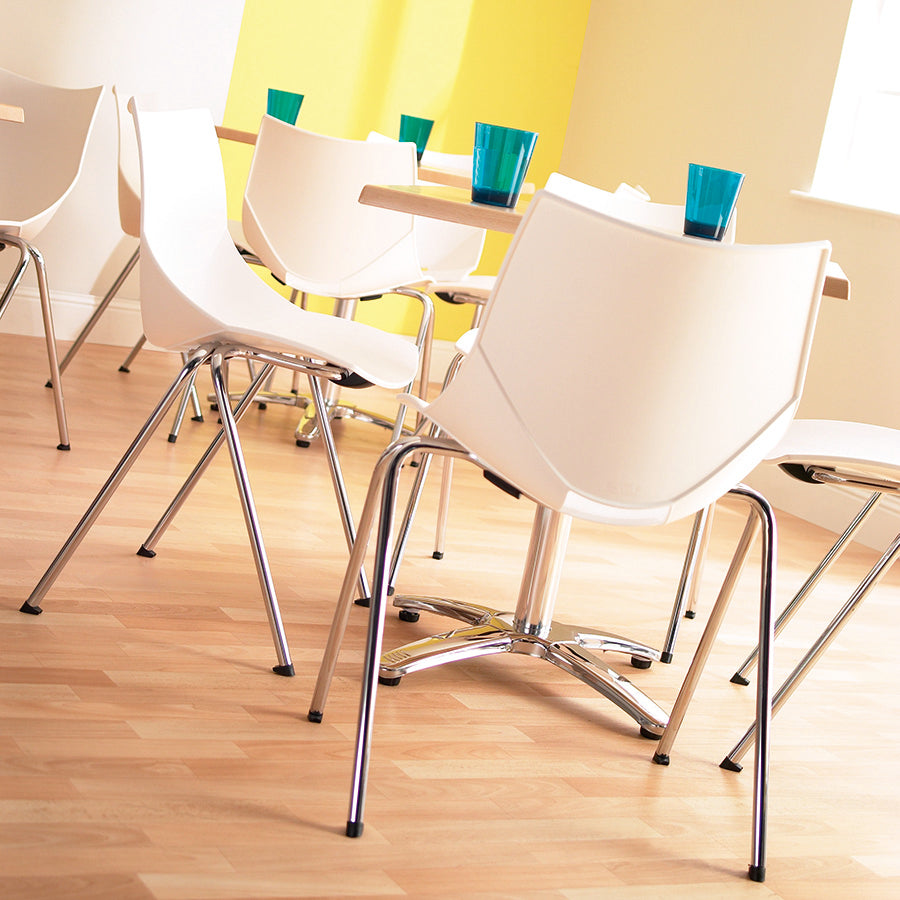 Shell Chair White CS50950 Lifestyle Image