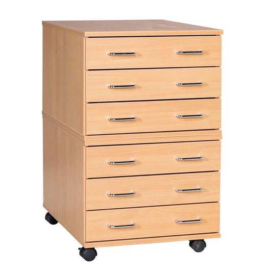 Smart Storage 6 Drawer A2 Planchest - Mobile