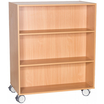 Smart Storage Britannia High Mobile Double Sided Bookcase H1200mm