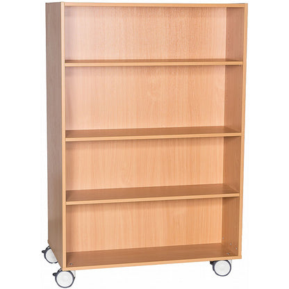 Smart Storage Britannia High Mobile Double Sided Bookcase H1500mm