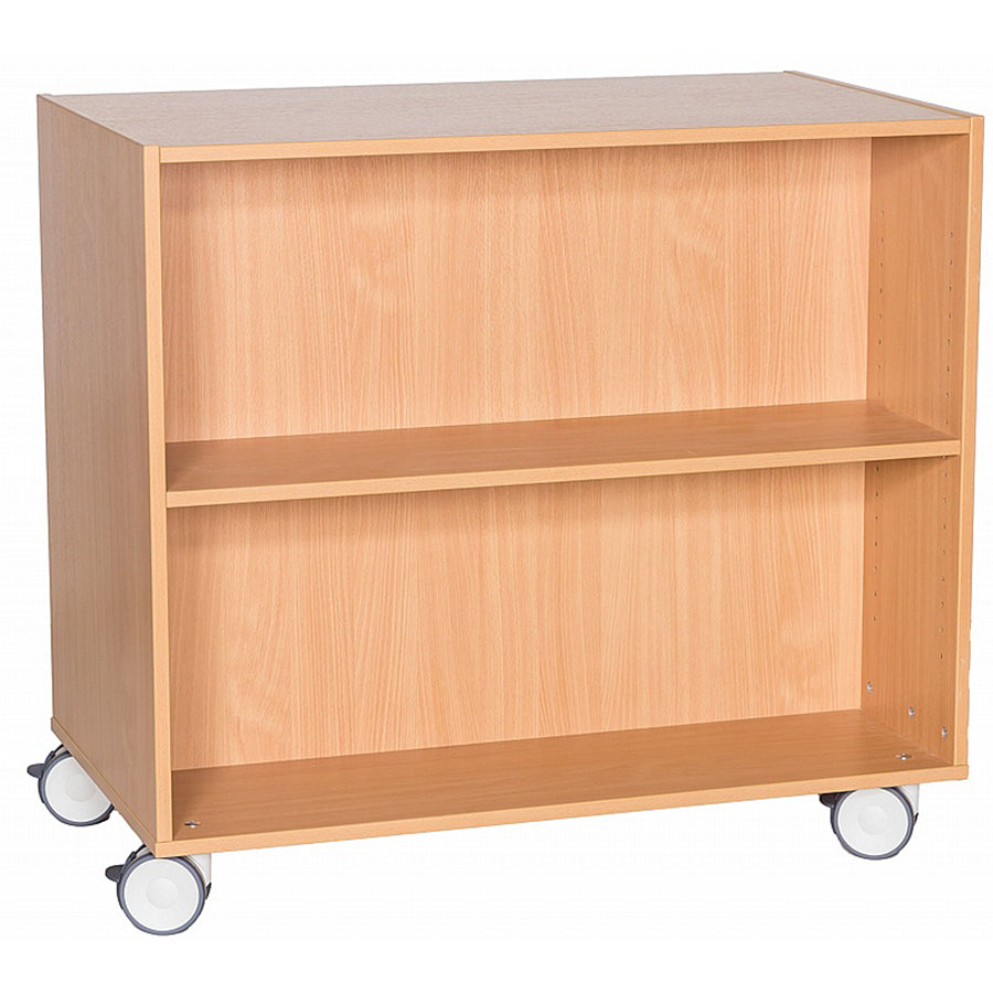 Smart Storage Britannia High Mobile Double Sided Bookcase H900mm