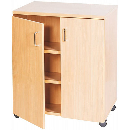 Smart Storage Double Cupboard H943 x W690 x D480mm - Mobile