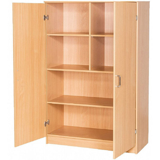 Smart Storage Double High Cupboard with Top Shelves Divider H1510 x W1024 x D480mm