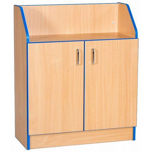 Smart Storage Folio 750mm Wide Library Bookcase Cupboard