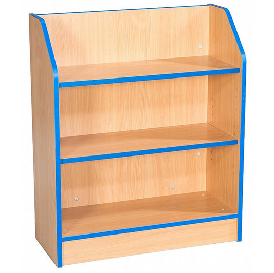 Smart Storage Folio 750mm Wide Library Bookcase with 2 Shelves