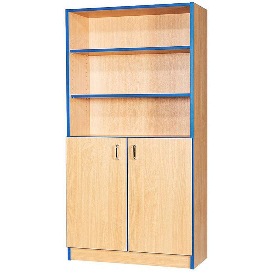 Smart Storage 750mm Wide Library Flat Top Bookcase Cupboard – Morleys ...