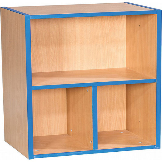 Smart Storage KubbyKurve Library Two Tier 1+2 Shelf Unit W500mm
