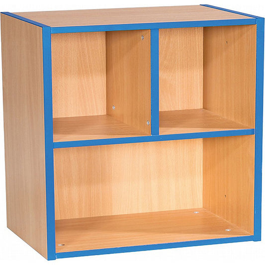 Smart Storage KubbyKurve Library Two Tier 2+1 Shelf Unit W500mm