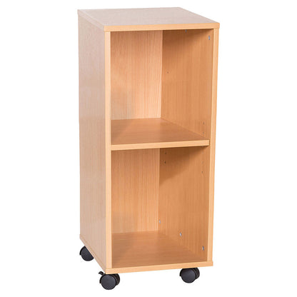 Smart Storage Single Mobile Open Shelf H615 x W356 x D460mm