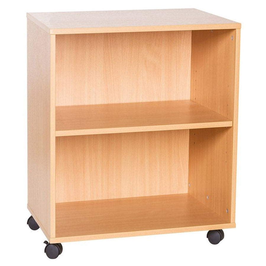 Smart Storage Single Mobile Open Shelf H615 x W690 x D460mm