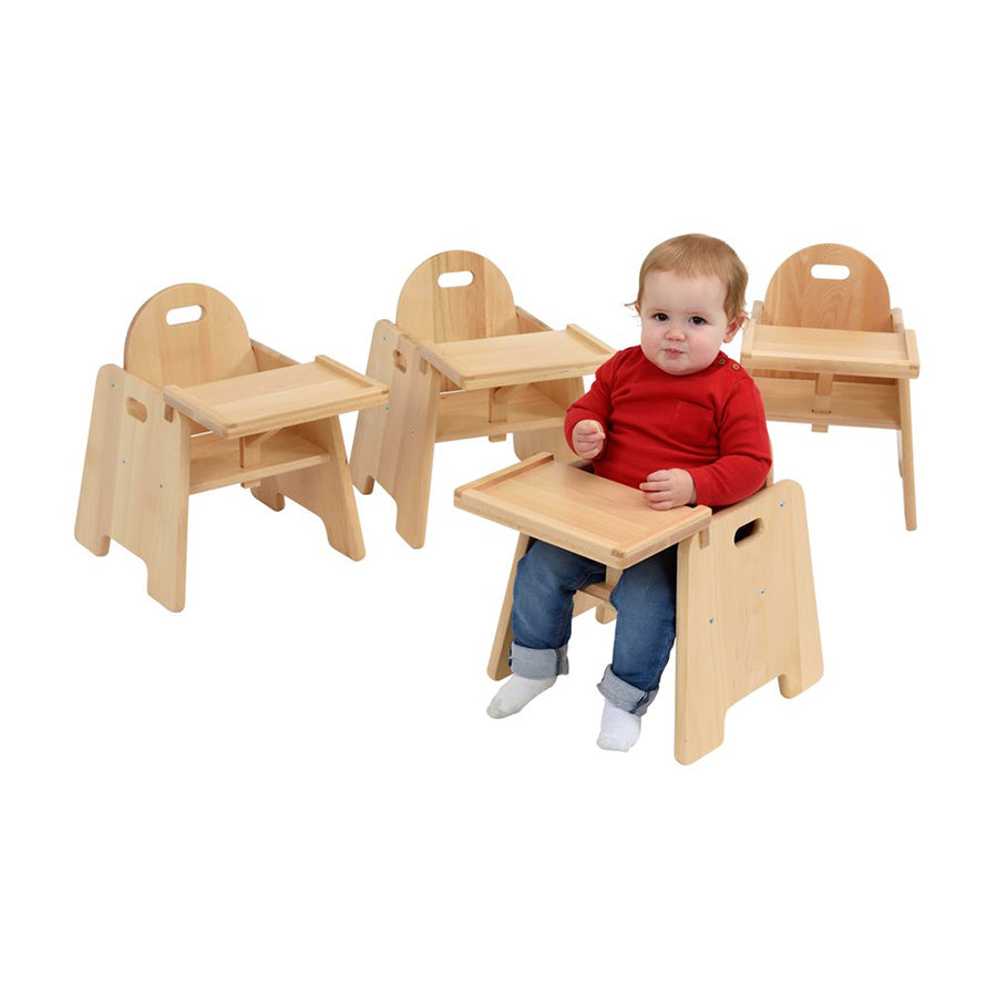 Sturdy Feeding Chair - Pack of 4 (SH140 & SH200mm)