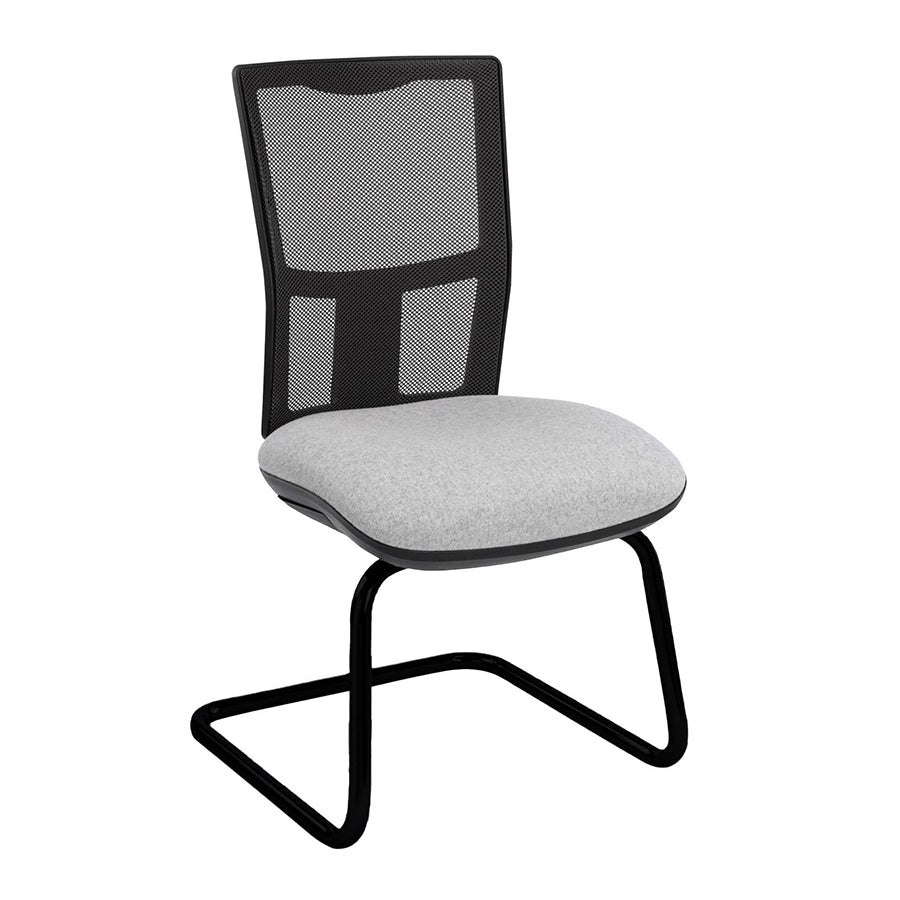 Summit E-Lite Visitor Chair with Black Mesh Back and no arms SCTC160 CO63593 1
