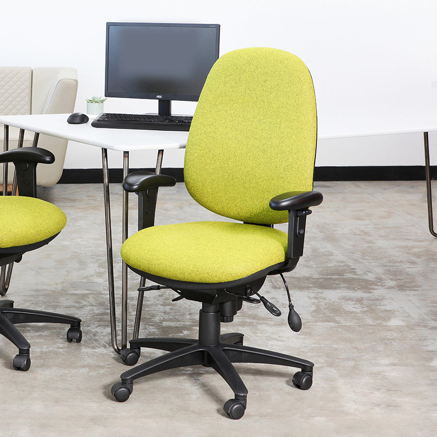 Summit Ergonomic 24hr Round Back Task Chair SCT91ADJ CO36319 Lifestyle Image