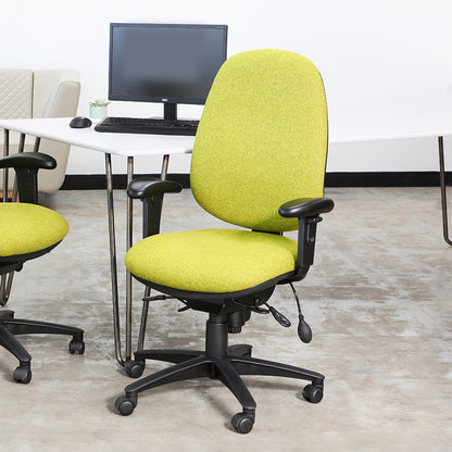 Summit Ergonomic 24hr Round Back Task Chair SCT91ADJ CO36319 Lifestyle Image