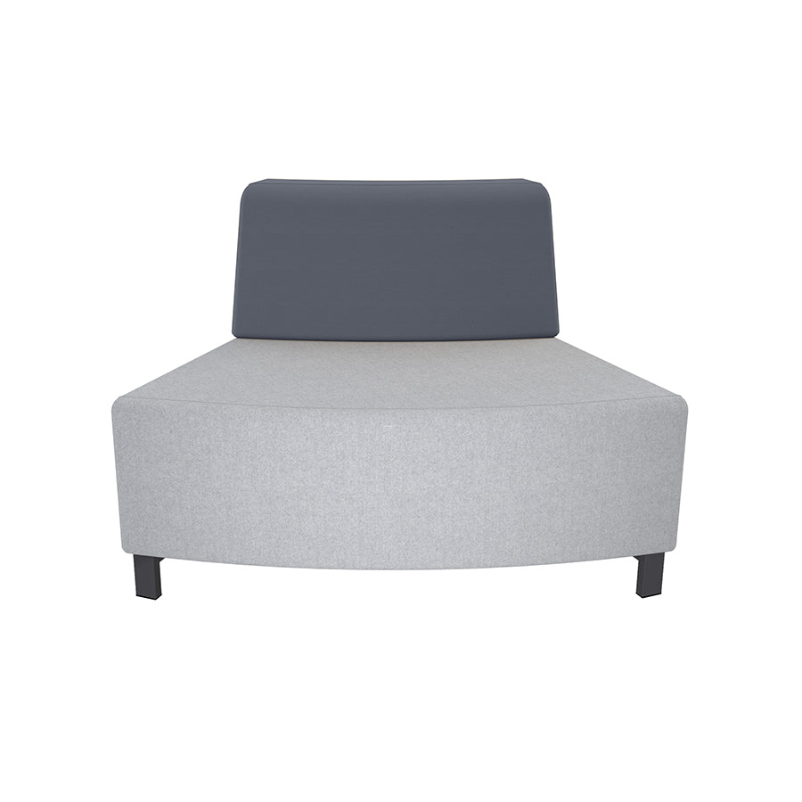 Summit Piano 45° External Radius Curved Corner Bench Modular Sofa PN8 CU63898