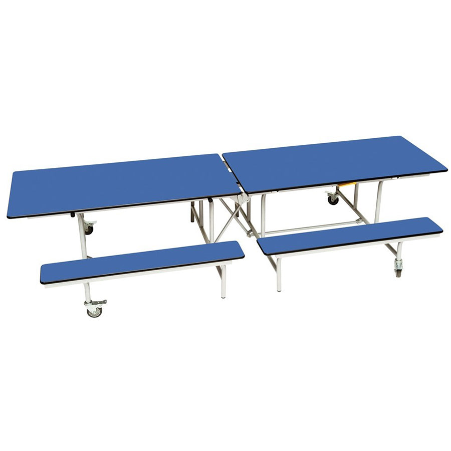 Rectangular Mobile Folding Bench Unit