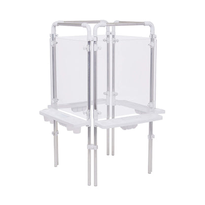 4 Sided Easel Sets (Clear or Dry Wipe Boards)