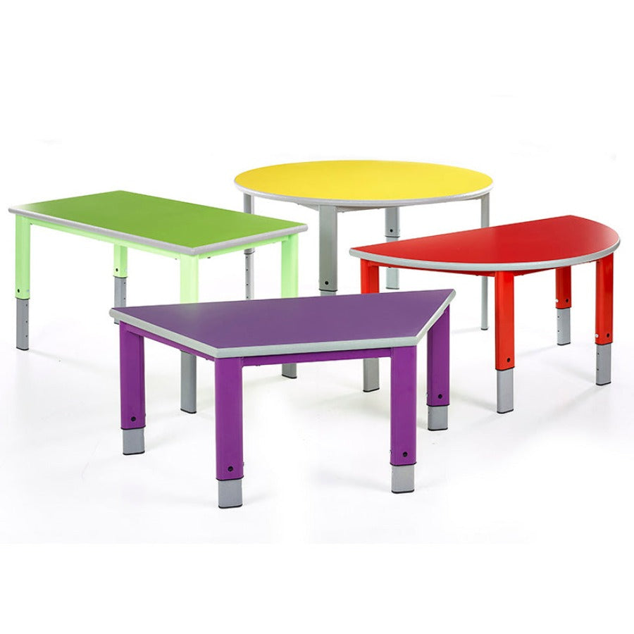 Start Right Semi Circular Height Adjustable Table