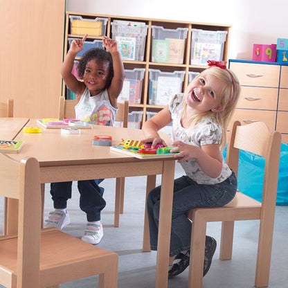 Bergen Trapezoidal Wooden Classroom Table