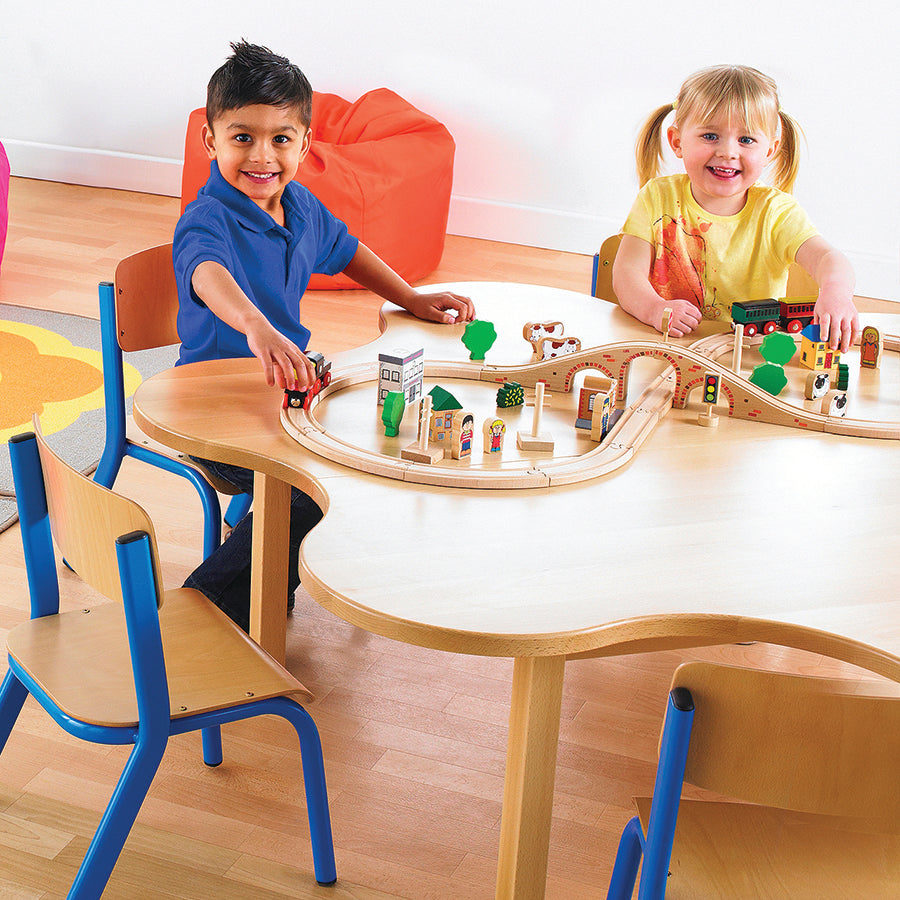 Beech Shaped Tables Squiggle