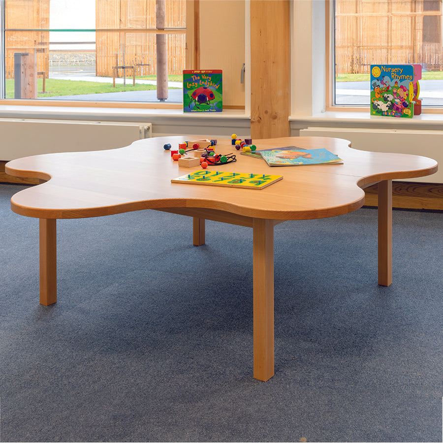 Beech Shaped Tables Squiggle