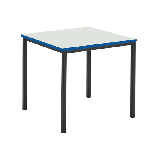 Morleys Fully Welded Classroom Table 600X600 Square Spray PU Edge