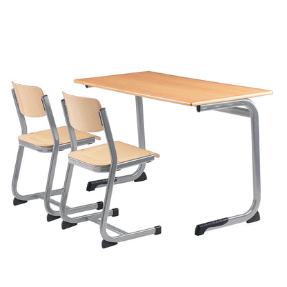 Alpha® Double 1200x600 Table - Classroom Pack
