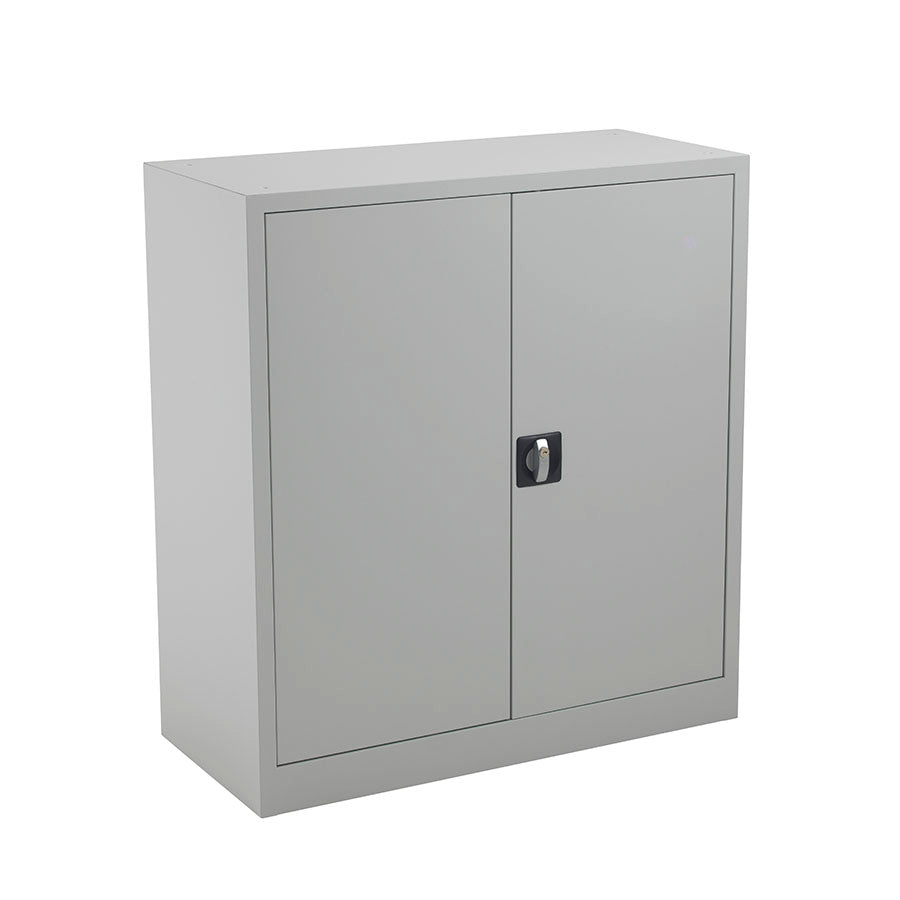 Talos Steel Double Door Cupboard 1000H grey
