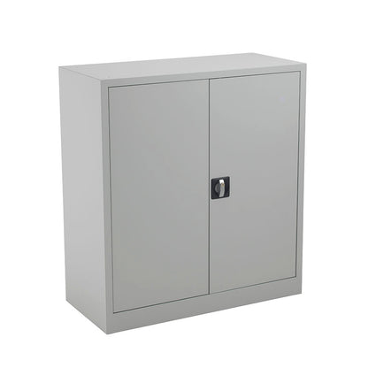 Talos Steel Double Door Cupboard 1000H grey