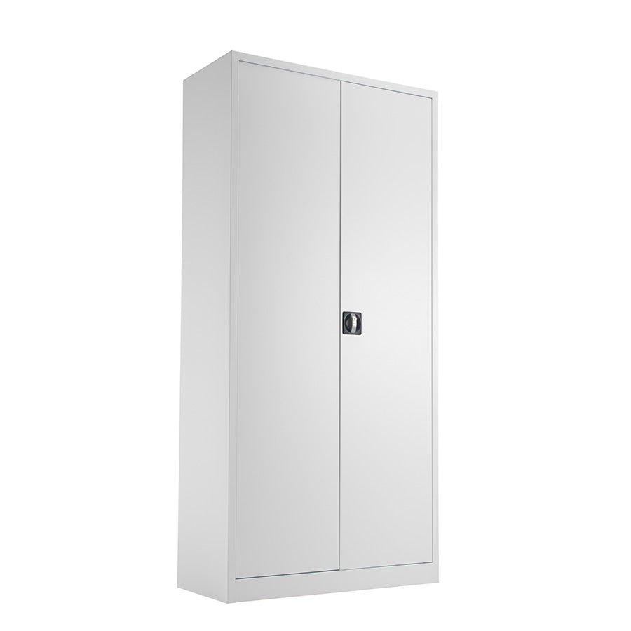 Talos Steel Double Door Cupboard 1950H white