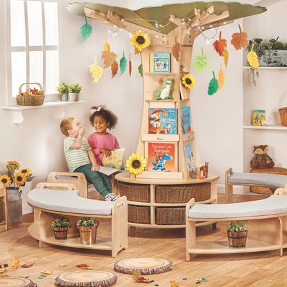 Low 90º Open Sweep Shelving Unit (W1370mm)