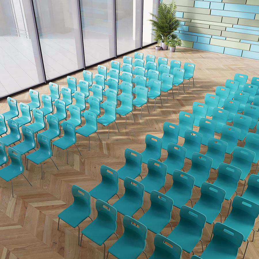 Titan 4 Leg Chair with Steel Frame and Polypropylene Seat Lifestyle Image 2