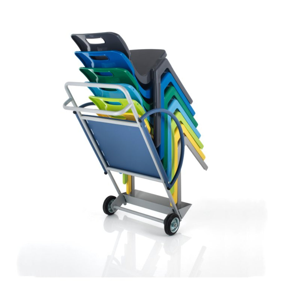 Titan Chair Trolley Angled Stack