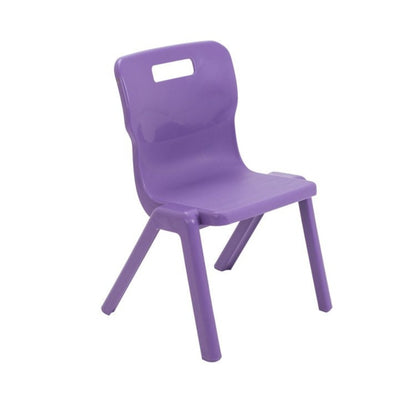 Titan Poly One Piece Chair Size Mark 3 SH350 Purple