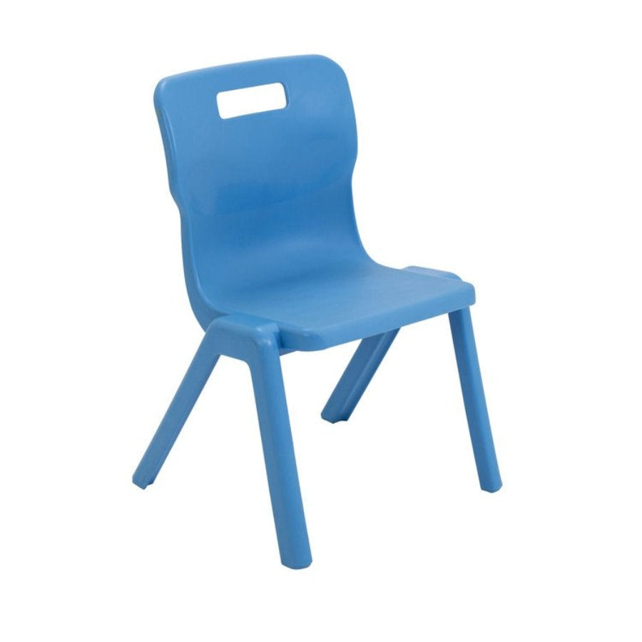 Titan Poly One Piece Chair Size Mark 3 SH350 sky blue
