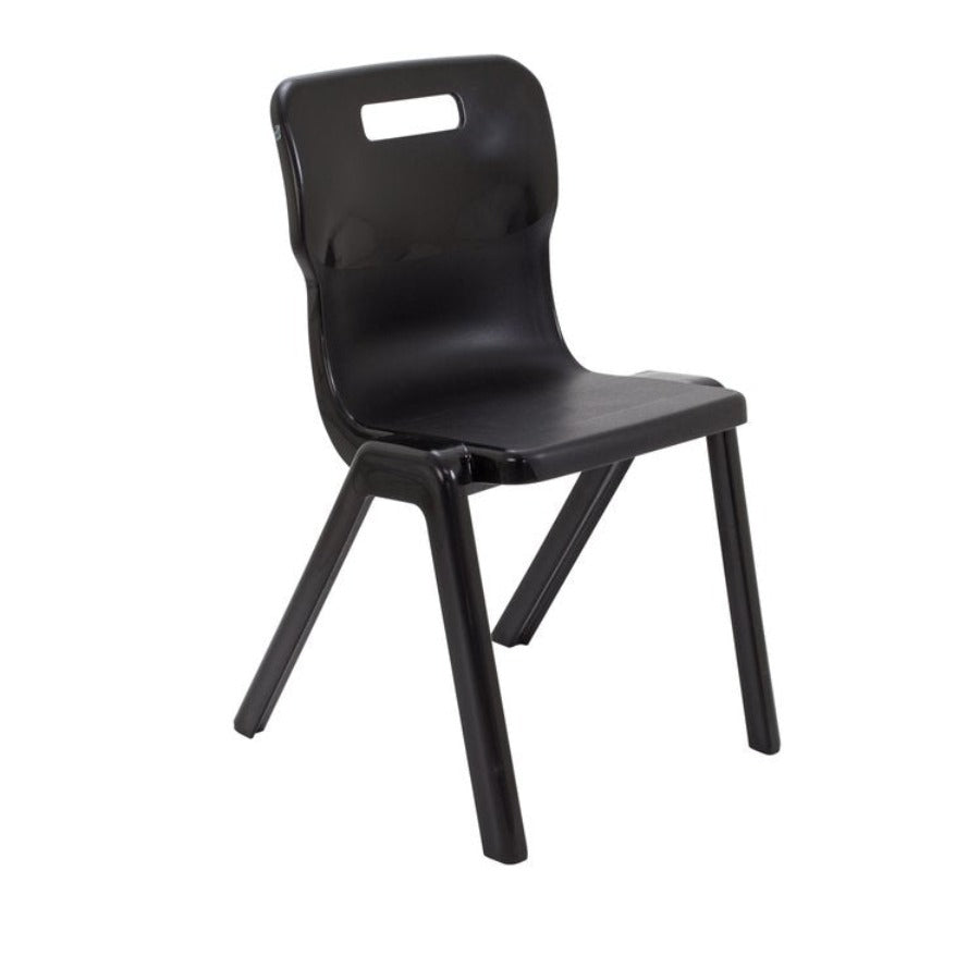 Titan Poly One Piece Chair Size Mark 6 SH460 Black