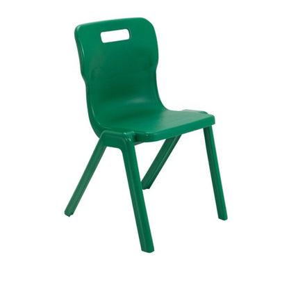 Titan Poly One Piece Chair Size Mark 6 SH460 Green