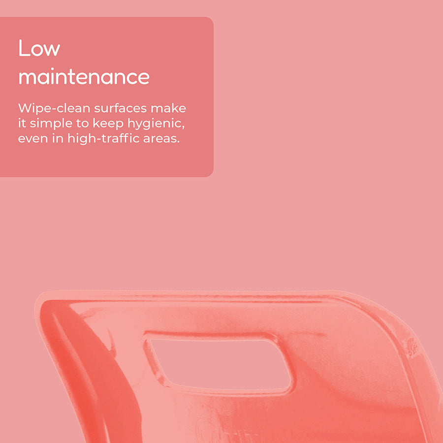 Titan Recycled Retold Poly One Piece Chair Low Maintenance