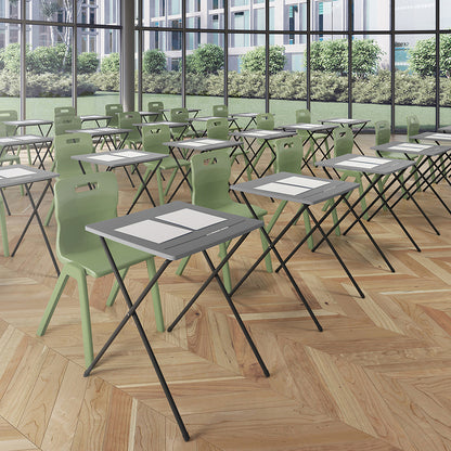 Titan Recycled Retold Poly One Piece Chair Sage Green Lifestyle Image 1