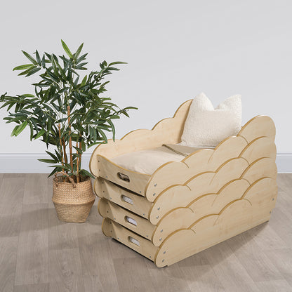 Twoey Dream Cloud Grey Set of 4 S-0031-07 JR34002