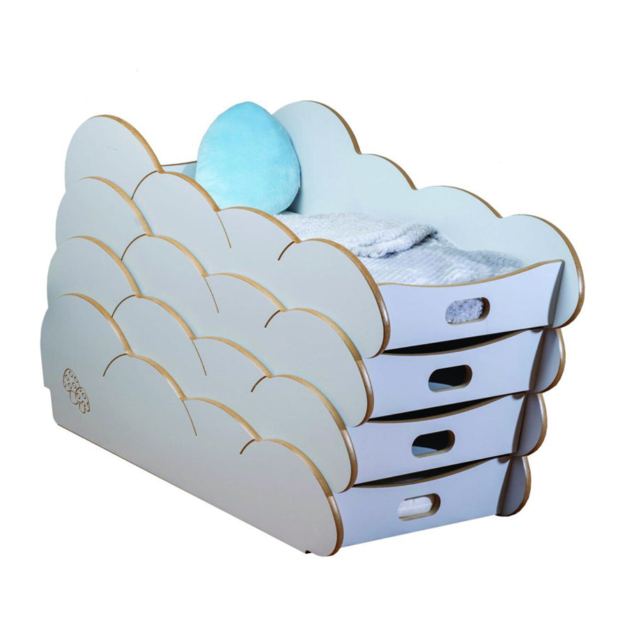 Twoey Dream Cloud Grey Set of 4 S-0031-15 JR34002-1