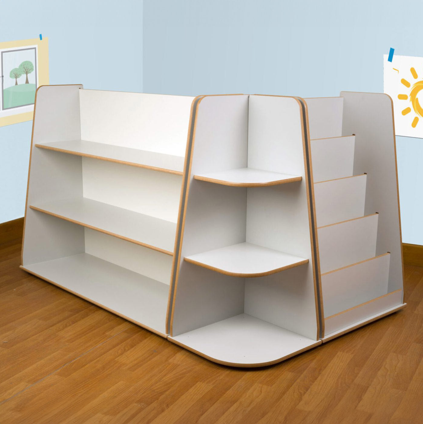 Twoey Free Standing Shelf Set 1 S-1051-15 BO30727 1