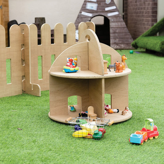 Twoey Outdoor Dolls House Oak S1-2240-24 JR31934 1