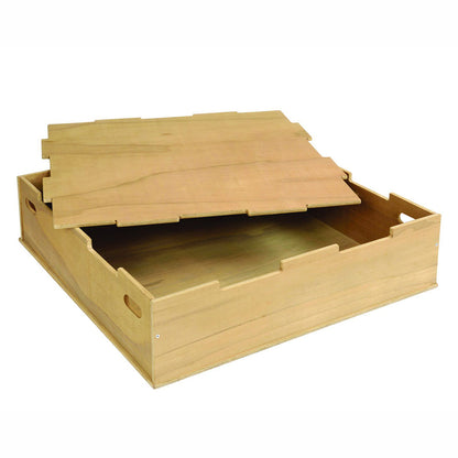 Twoey Outdoor Sand Pit With Lid S1-2540-24 JR32154 2