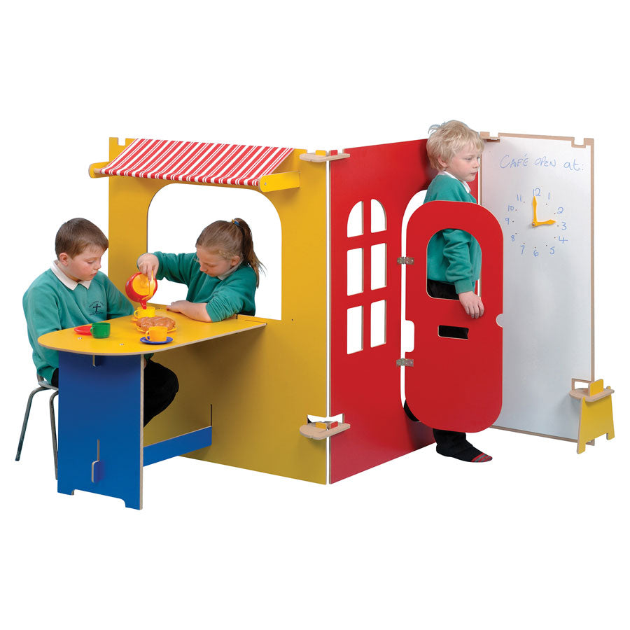 Twoey Panel Café / Tearoom Set Multicoloured S-3502-12 JR34013-1 2