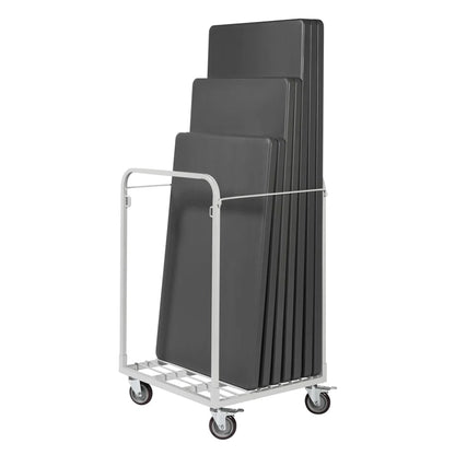 Basics Upright Poly Folding Table Trolley
